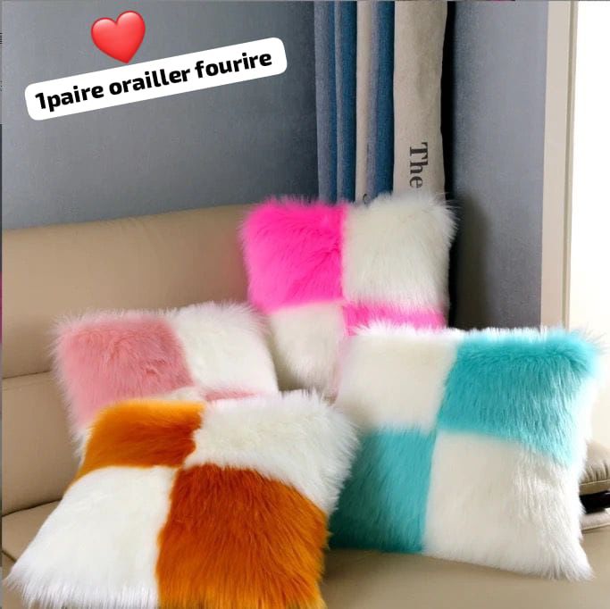 Ensemble de deux fourres oreillers