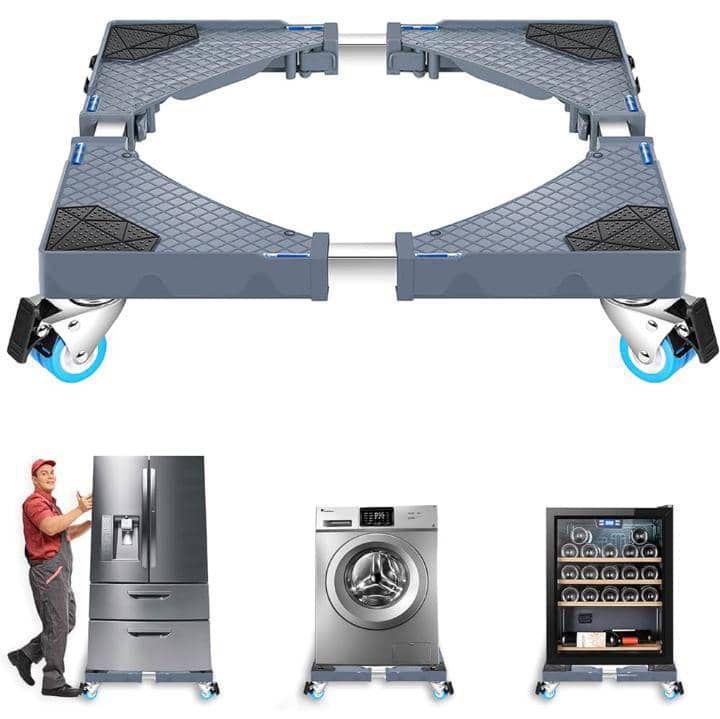Support réglable à roues pour réfrigérateur, machine à laver, Lave-vaisselle et Cuisinière