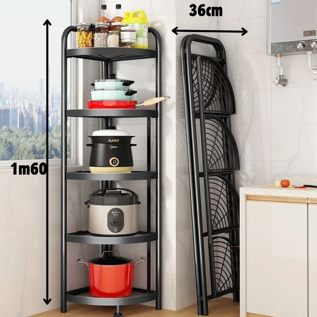 Étagère de rangement pour cuisine