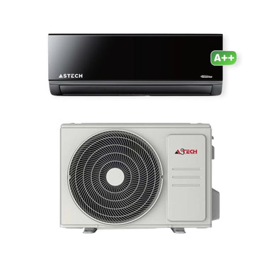 SPLIT ASTECH 12000BTU 1.5CV INVERTER l NOIR R32 AST-12PM5O-MA