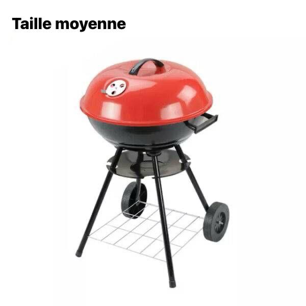 Barbecue Portable avec Roues - Taille Moyenne