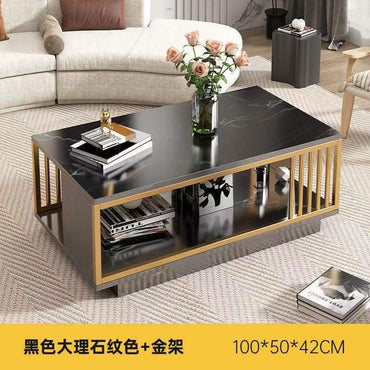 Table basse Noir très robuste pour salon