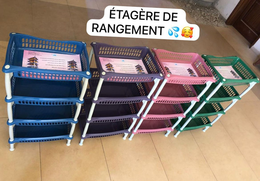 Rangement de cuisine 4 Étagères