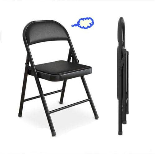 Chaise en fer pliable