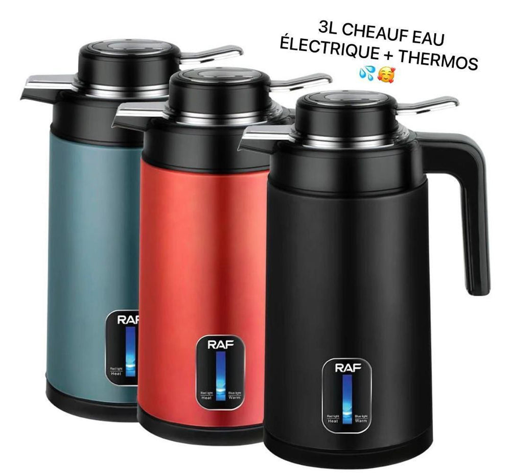 Bouilloire électrique avec thermostat - 3 Litre