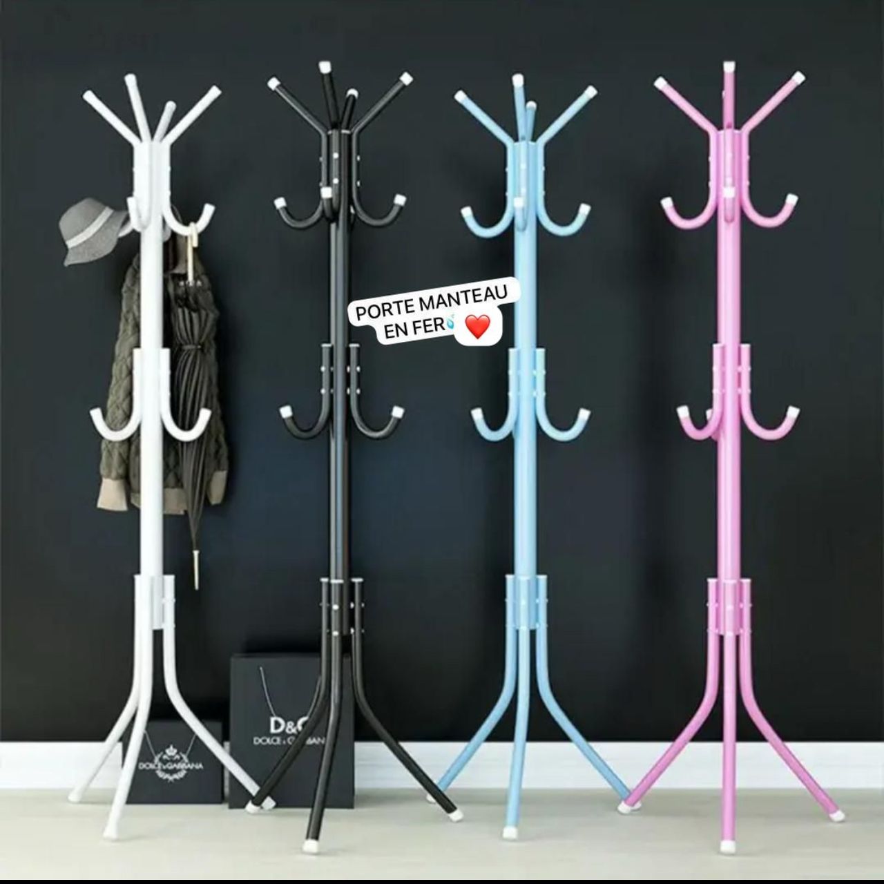 Porte-manteau en Fer