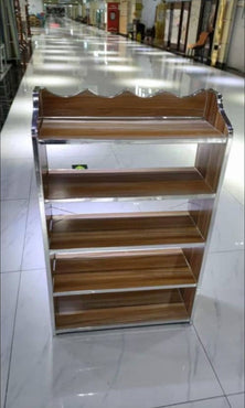 Étagère de rangement de Chaussures en bois - 6 niveaux