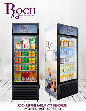 Réfrigérateur Roch Vertical Vitrine RSF420SE